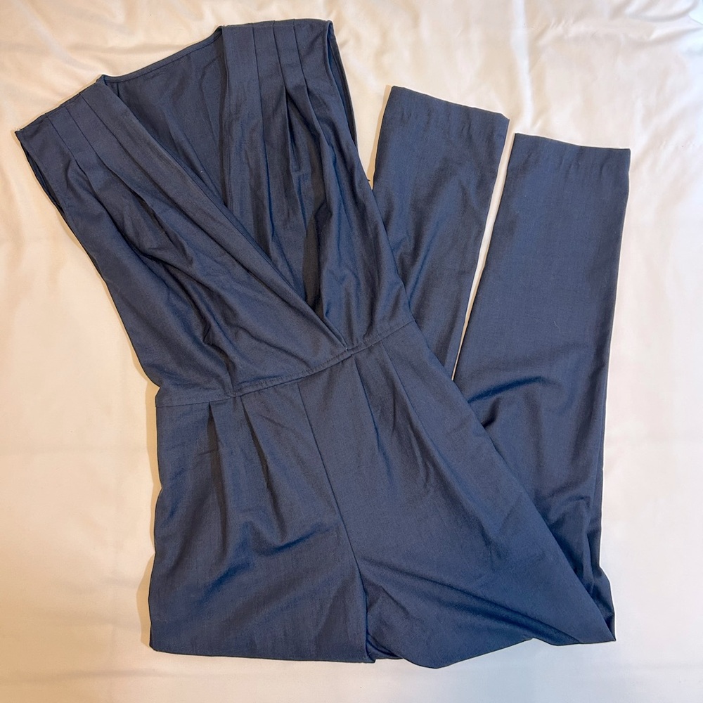 American Apparel Deep Blue Jumpsuit